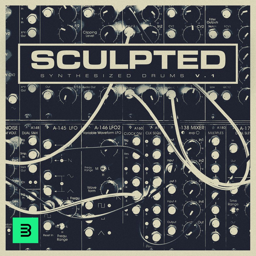 Artwork for Sculpted - Synthesized Drums Vol. 1